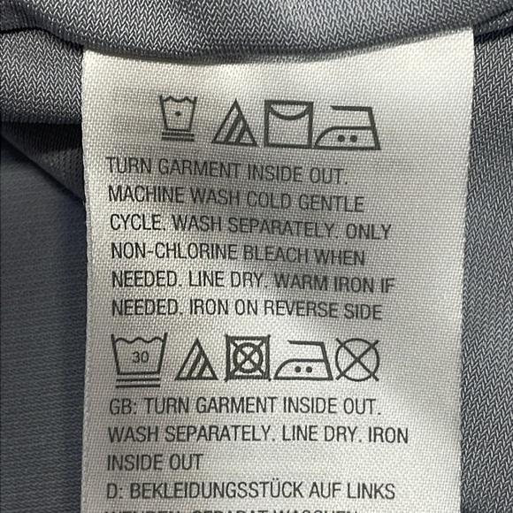 NWOT Bob Mackie Wearable Art Gray Floral Blouse Short Sleeve Kaftan M - Picture 10 of 12